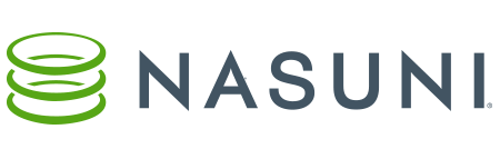 Grey logo of the Nasuni